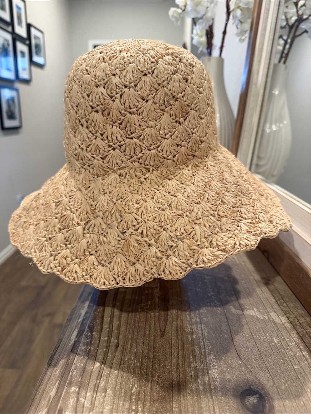 Raffia Sun Hat - Picture 5 of 6